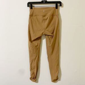 Lululemon Size 4 Awakening High Rise Tight Leggings Saddle Brown 25” Inseam